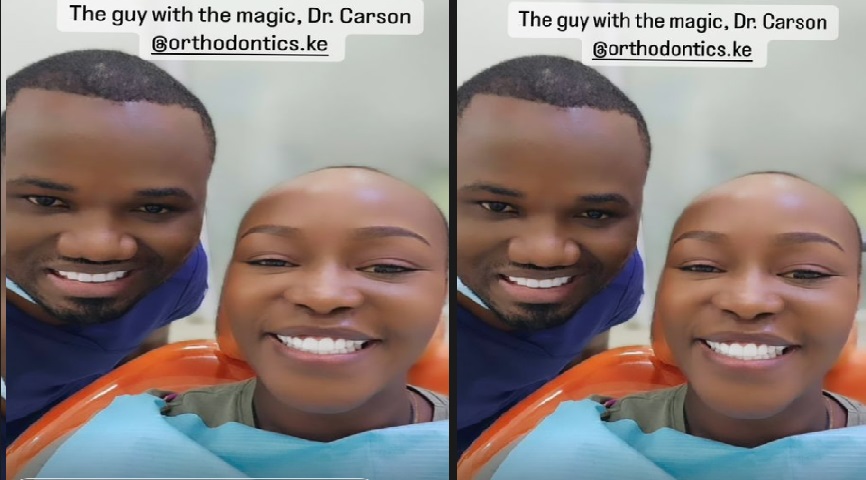 Terryanne Chebet and Dr. Carson